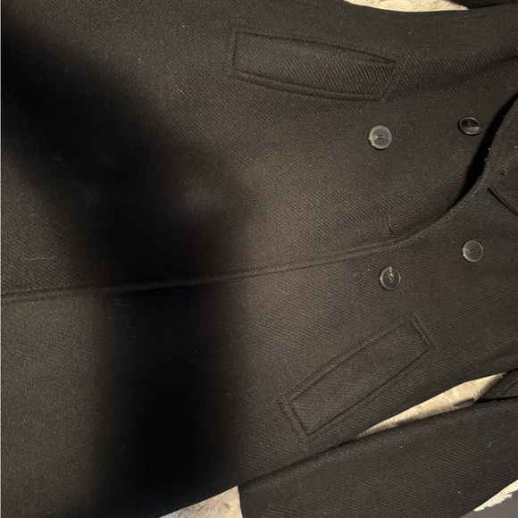 Zara Elegant Black Coat - Picture 5 of 5